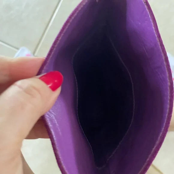 Sergio Rossi Purple Suede Leather Boots Size 37 - Picture 13 of 13